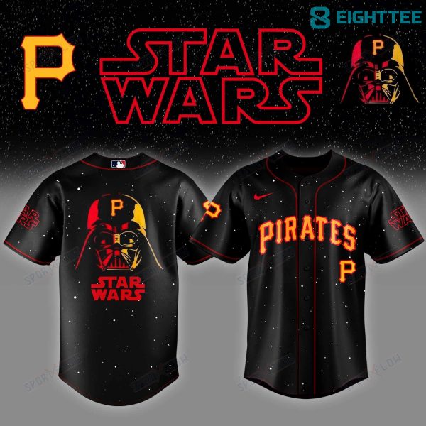 Pittsburgh Pirates Dark Commander "Starfield Galaxy Night" Anime SW Baseball Jersey