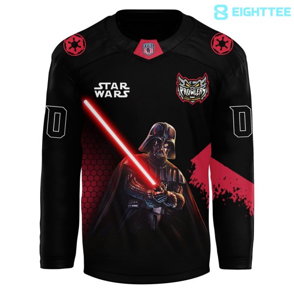 Alternative view of Port Huron Prowlers Star Wars Night 2026 Special Edition Hockey Jersey