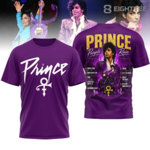 Premium Purple Rain album 3D Shirt TD