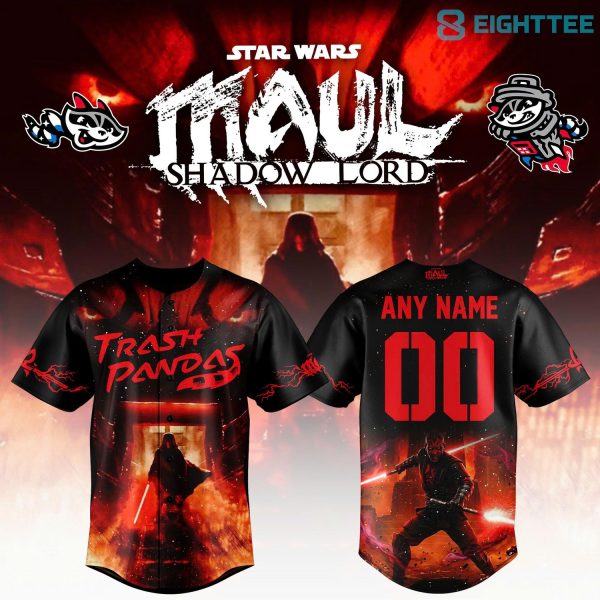 Rocket City Trash Pandas 2026 Star Wars Collaboration Baseball Jersey