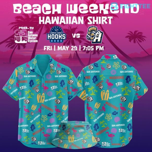 San Antonio Missions x Beach Weekend 2026 Hawaiian Shirt