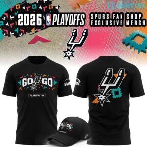 San-Antonio-Spurs-Mens-Spurs-Fan-Shop-2026-NBA-Playoffs-TShirt-Black-1.jpg San Antonio Spurs Men's Spurs Fan Shop 2026 NBA Playoffs T-Shirt - Black