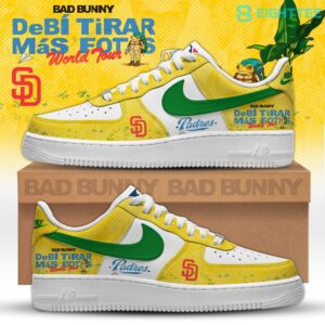 San Diego Padres - Caribe World Tour Limited Edition AF1