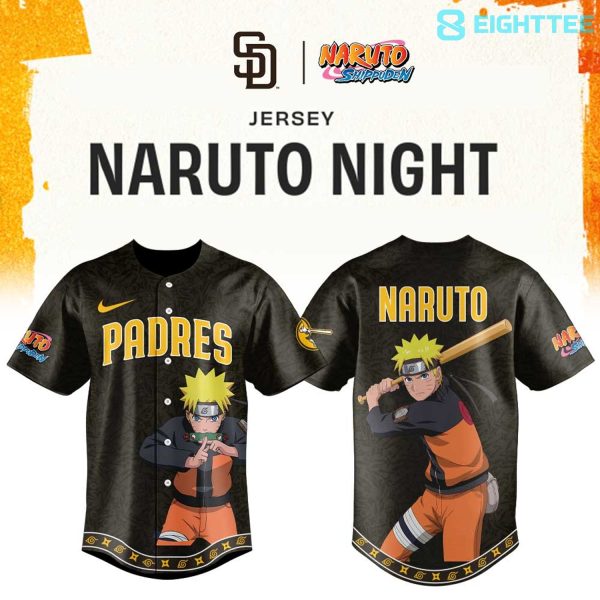 San Diego Padres Naruto Night 2026 Special Jersey