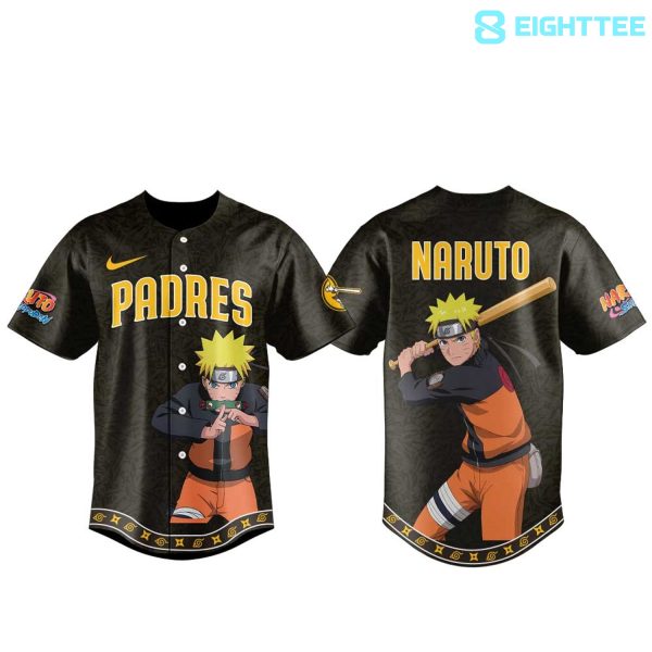 Alternative view of San Diego Padres Naruto Night 2026 Special Jersey