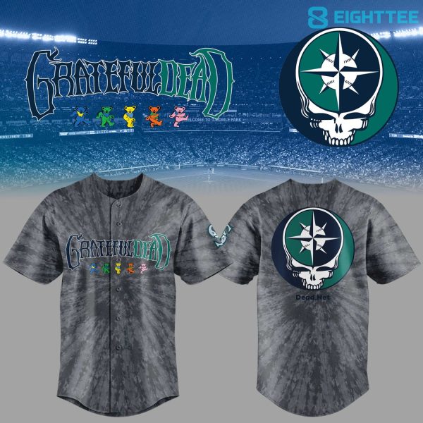 Seattle Mariners x Grateful Dead Special Jersey