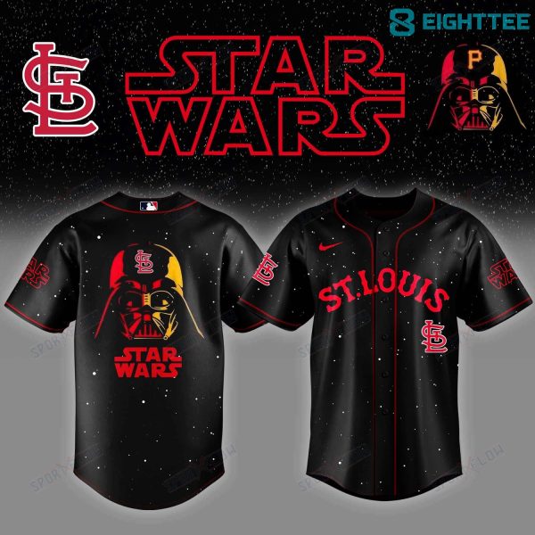 St. Louis Cardinals Dark Commander "Starfield Galaxy Night" Anime SW Baseball Jersey
