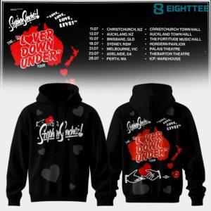 Stephen Sanchez The Lover Down Under Tour Special Hoodie by Eighttee.com Stephen Sanchez The Lover Down Under Tour Special Hoodie