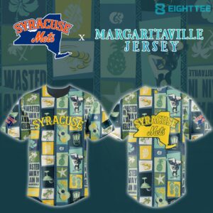 Syracuse Mets Margaritaville Night Baseball Jersey