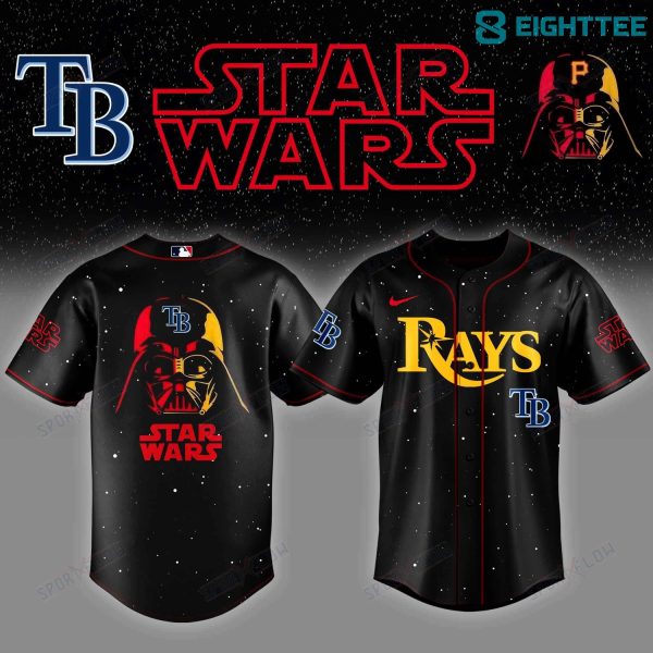 Tampa Bay Rays Dark Commander "Starfield Galaxy Night" Anime SW Baseball Jersey