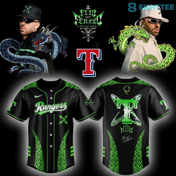 Texas Rangers x Feid vs Ferxx The One-on-One of the Year FALXO Tour Jersey