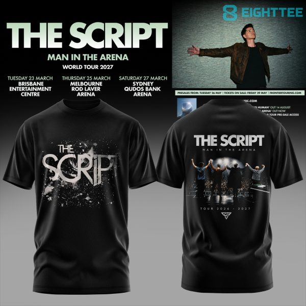 The Script Man In The Arena Tour 2026 Shirt