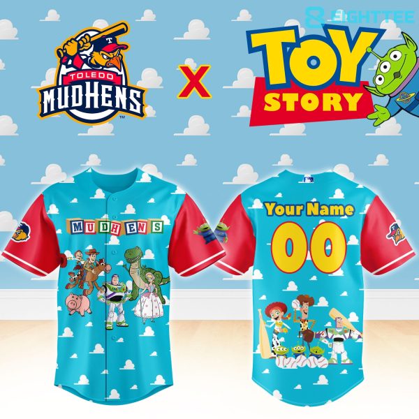 Toledo Mud Hens x Toy Story Night Custom Baseball Jersey