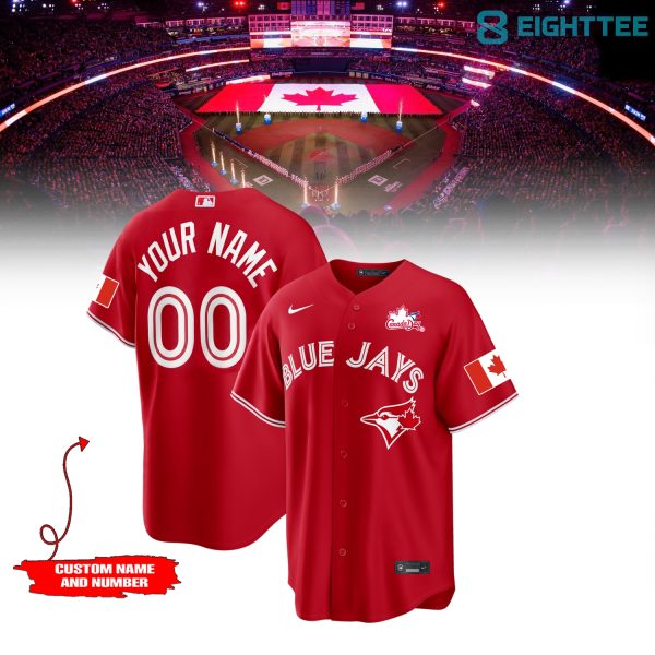 Toronto Blue Jays Canada Day 2026 Limited Edition Baseball Jersey