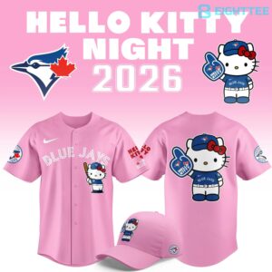 Toronto Blue Jays Hello Kitty Collaboration 2026 Baseball Jersey