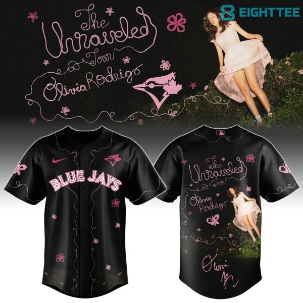 Toronto Blue Jays Olivia Rodrigo The Unraveled Tour Limited Jersey