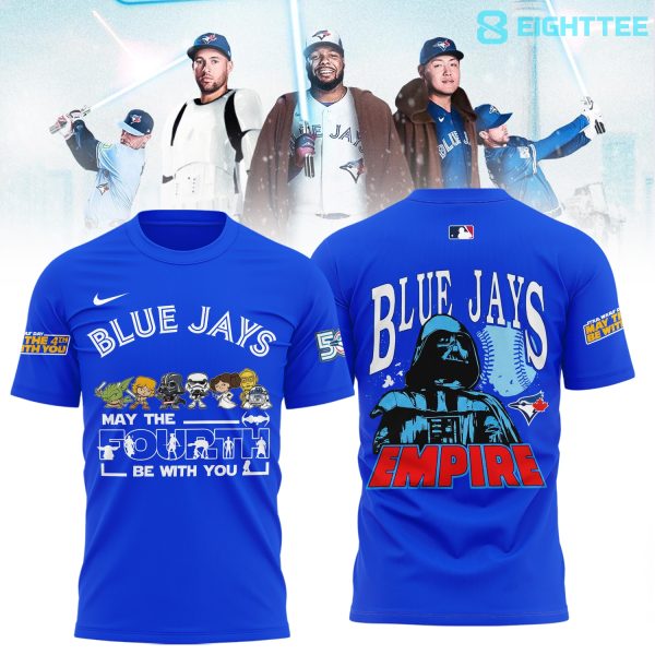 Alternative view of Toronto Blue Jays Star Wars 2026 Premium Graphic Shirt