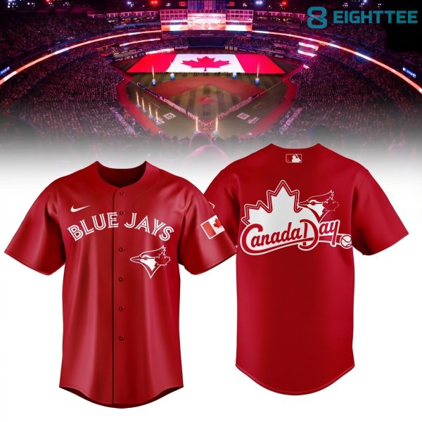 Alternative view of Toronto Blue Jays x Canada Day 2026 Jersey Limited Edition Blue