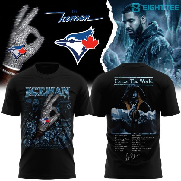 Toronto Blue Jays x Drake Special The Iceman Tour 2026 Tshirt Limited Edition