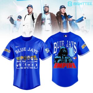 Toronto Blue Jays x Star Wars 2026 Exclusive Baseball Jersey by Eighttee.com Toronto Blue Jays x Star Wars 2026 Exclusive Baseball Jersey