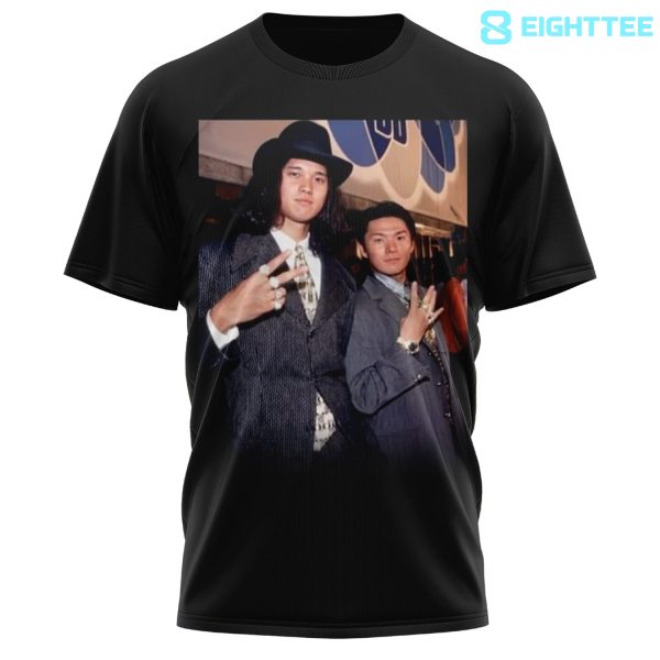 Alternative view of Unisex Shohei Ohtani & Yoshinobu Yamamoto “Most Wanted” Graphic Tee