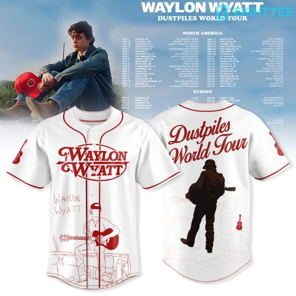 Alternative view of Waylon Wyatt Dustpiles World Tour 2026 Baseball Jersey