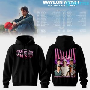 Waylon Wyatt Dustpiles World Tour 2026 Hoodie by Eighttee.com Waylon Wyatt Dustpiles World Tour 2026 Hoodie