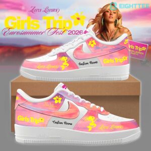 Zara Larsson Midnight Sun Girl Trip Tour 2026 Custom Air Force 1 Sneaker