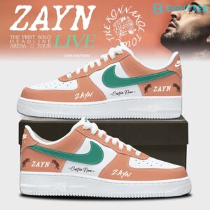 Zayn Malik The Konnakol Tour 2026 Custom Air Force 1 Shoes