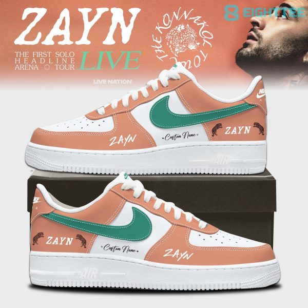 Zayn Malik The Konnakol Tour 2026 Custom Air Force 1 Shoes