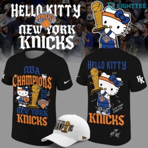 2026 Hello Kitty x New York Knicks NBA Finals Champions Shirt by Eighttee.com 2026 Hello Kitty x New York Knicks NBA Finals Champions Shirt
