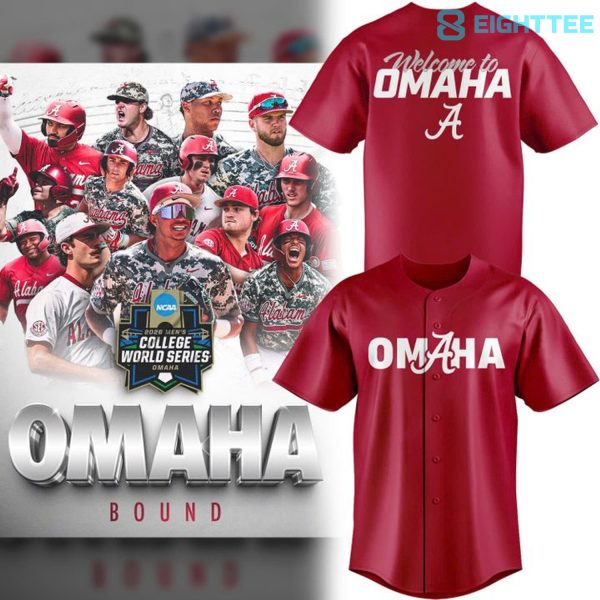 Alabama Crimson Tide 2026 Regional Omaha Special Edition Jersey