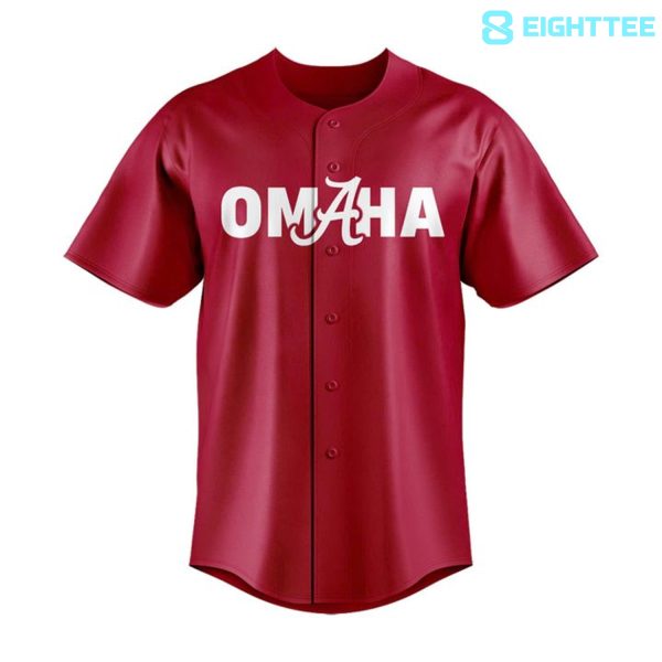Alternative view of Alabama Crimson Tide 2026 Regional Omaha Special Edition Jersey