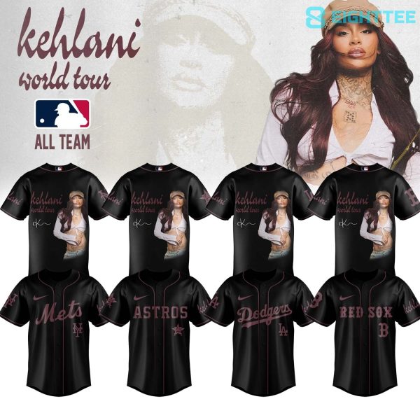 All MLB Clubs x Kehlani Tour 2026 Exclusive Jersey V3