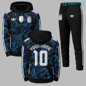 Argentina 2026 FIFA World Cup Away Personalized Hoodie Jogger Set
