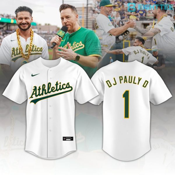 Athletics x DJ Pauly D In the House 2026 Limited Edition Jersey