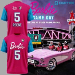 Atlanta Dream Barbie Game Day 2026 Limited Edition Shirt