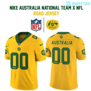 Australia National Team x NFL Road Football Jersey - Special Edition
