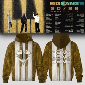 BIGBANG 2026 WORLD TOUR Limited Edition Hoodie by Eighttee.com BIGBANG 2026 WORLD TOUR Limited Edition Hoodie