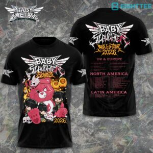 Babymetal World Tour 2026 Premium 3D Apparel Collection by Eighttee.com Babymetal World Tour 2026 Premium 3D Apparel Collection