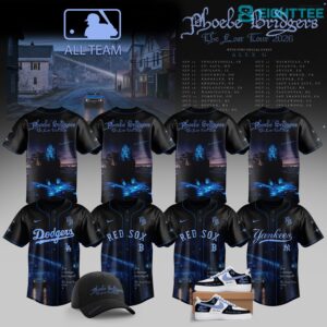 Baseball All Teams x Phoebe Bridgers The Lost Tour 2026 Jersey