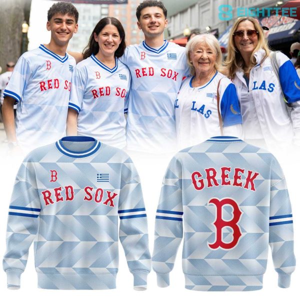 Boston Red Sox Greek American Celebration Night 2026 Sweatshirt