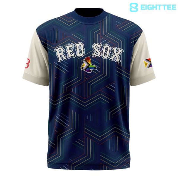 Alternative view of Boston Red Sox MLB x Pride Night 2026 Limited Edition Shirt