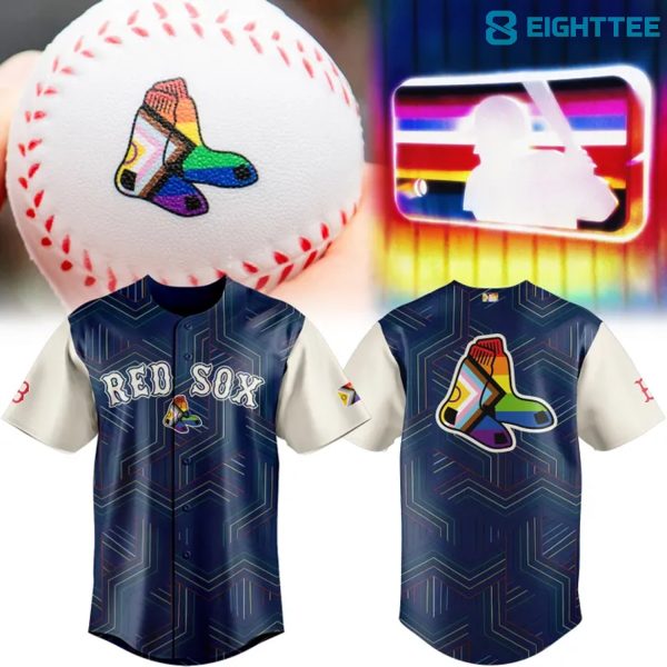 Boston Red Sox MLB x Pride Night 2026 Special Baseball Jersey