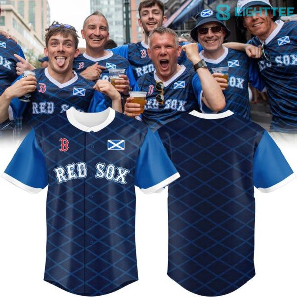 Boston Red Sox x Scottish Celebration Special Baseball Jersey
