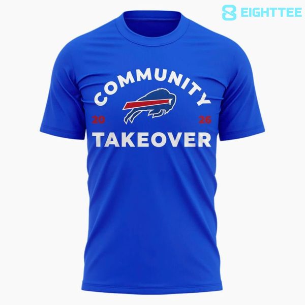 Alternative view of Buffalo Bills Community Takeover Josh Allen Limited Edition Shirt