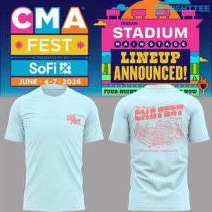 CMA FEST Nissan Stadium 2026 Tee by Eighttee.com CMA FEST Nissan Stadium 2026 Tee