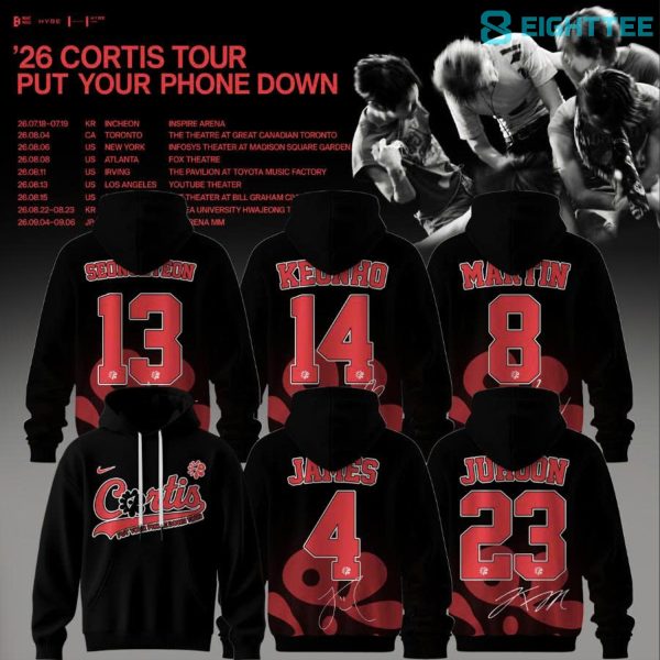 CORTIS Put Your Phone Down Tour 2026 Special Hoodie V3
