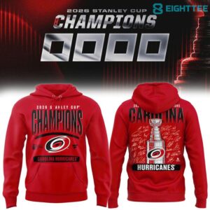 Carolina-Hurricanes-2026-Stanley-Cup-Champions-Signature-Roster-Hoodie-1.jpg Carolina Hurricanes 2026 Stanley Cup Champions Signature Roster Hoodie