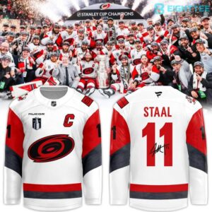 Carolina-Hurricanes-2026-Stanley-Cup-MVP-Jordan-Staal-Special-Jersey-1.jpg Carolina Hurricanes 2026 Stanley Cup MVP Jordan Staal Special Jersey